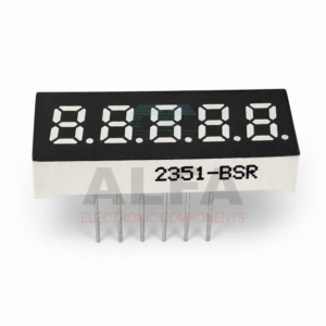 5 Digit 7 Segment Display