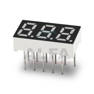 0.25 Inch Three Digit Seven Segment Display
