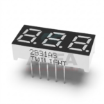 0.28 Inch Three Digit Seven Segment Display