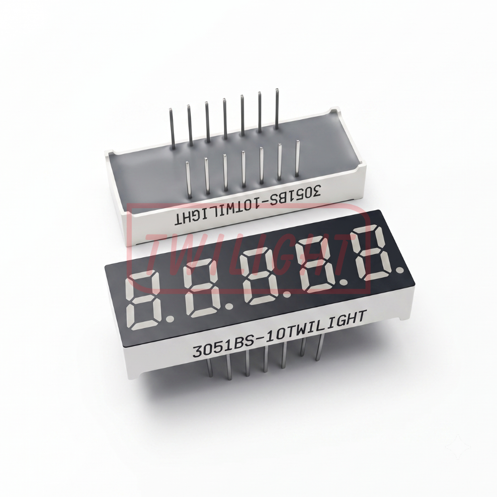 0.3 Inch Five Digit Seven Segment Display