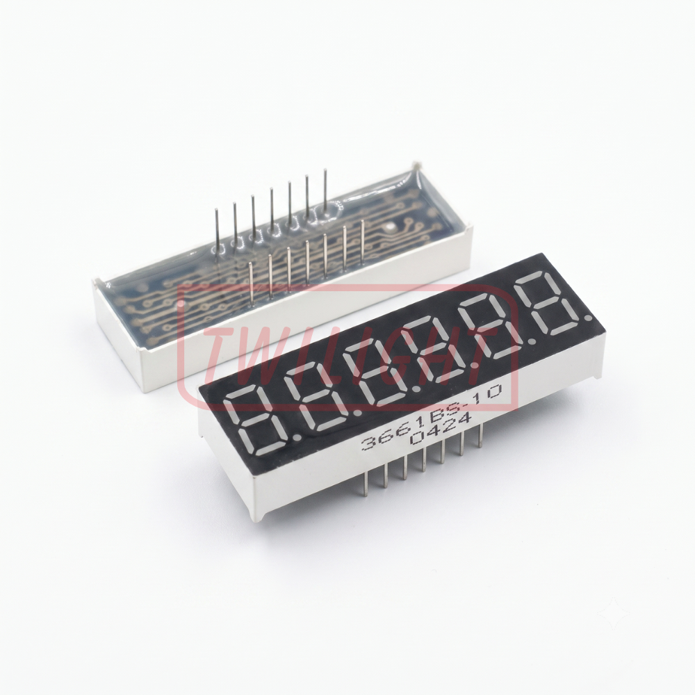 0.36 Inch Six Digit Seven Segment Display