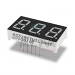 0.4 Inch Three Digit Seven Segment Display