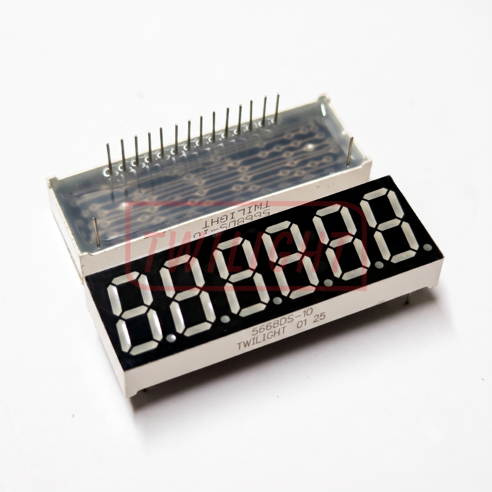 0.56 Inch Six Digit Seven Segment Display