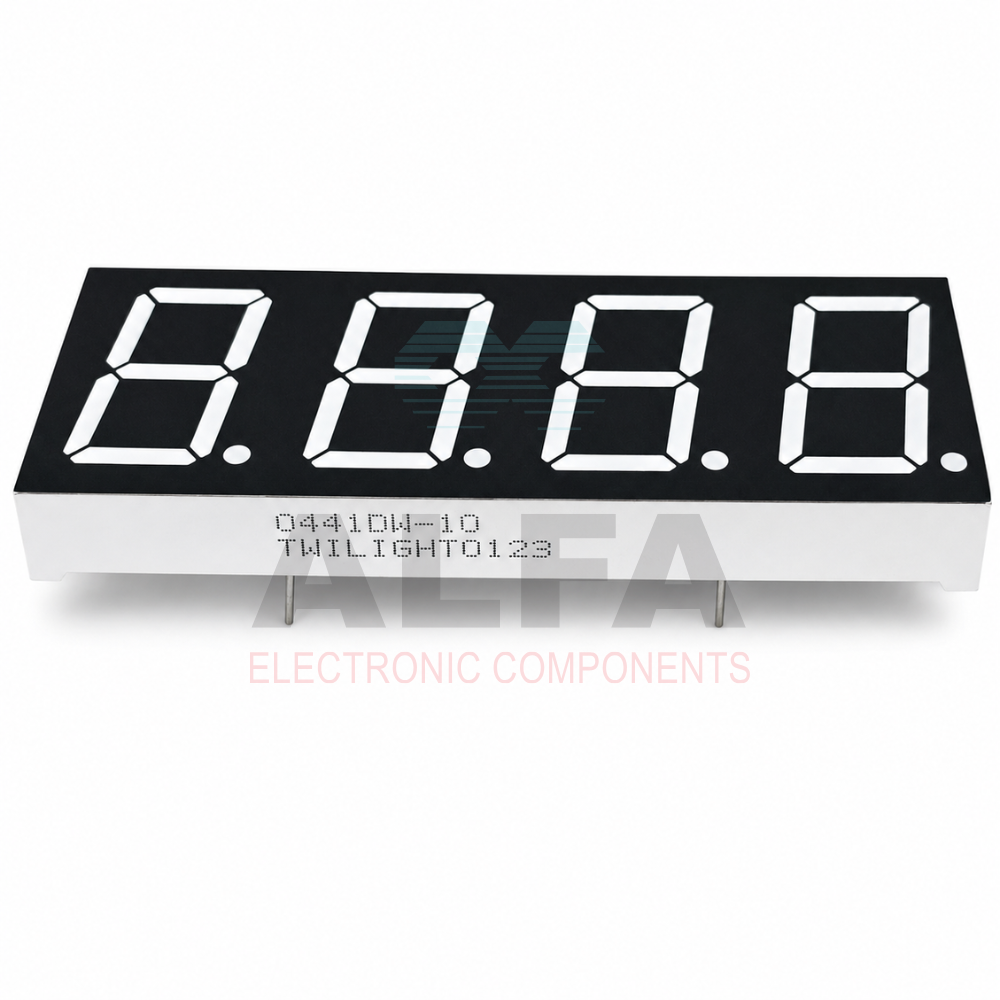 0.8 Inch Four Digit Seven Segment Display