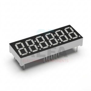 6 Digit Clock Display
