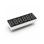 6 digit 7 segment clock display